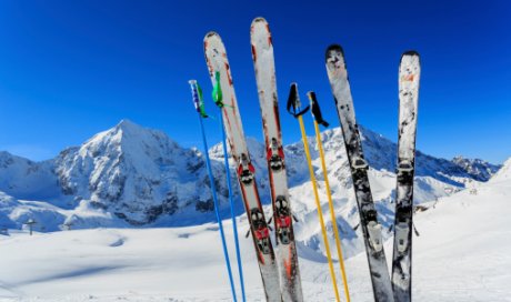 Location de matériel de ski à la station Les 7 Laux.